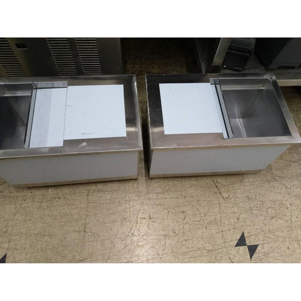 Inox 304 giúp thùng đá bền, chống gỉ và phù hợp môi trường pha chế.