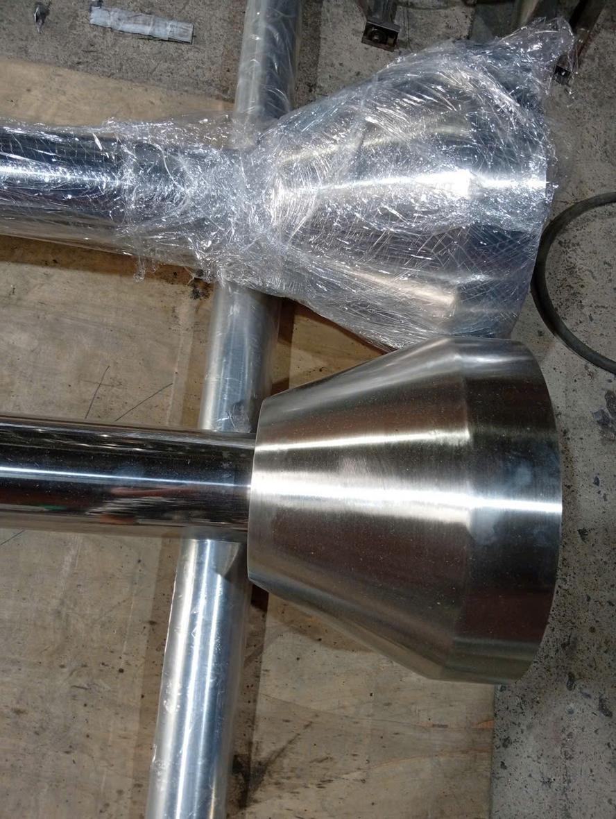 Bản mã và chi tiết chân cột cờ inox - Dự án CÔNG TY TNHH MỘT THÀNH VIÊN NHẬT MINH NGUYỄN - Cơ Khí Đại Việt