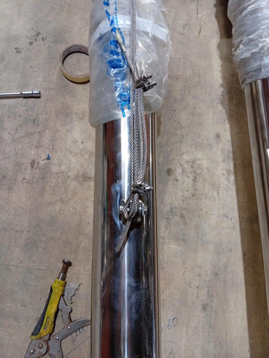 Phụ kiện cáp treo và tăng đơ cột cờ inox - Dự án CÔNG TY TNHH MỘT THÀNH VIÊN NHẬT MINH NGUYỄN - Cơ Khí Đại Việt