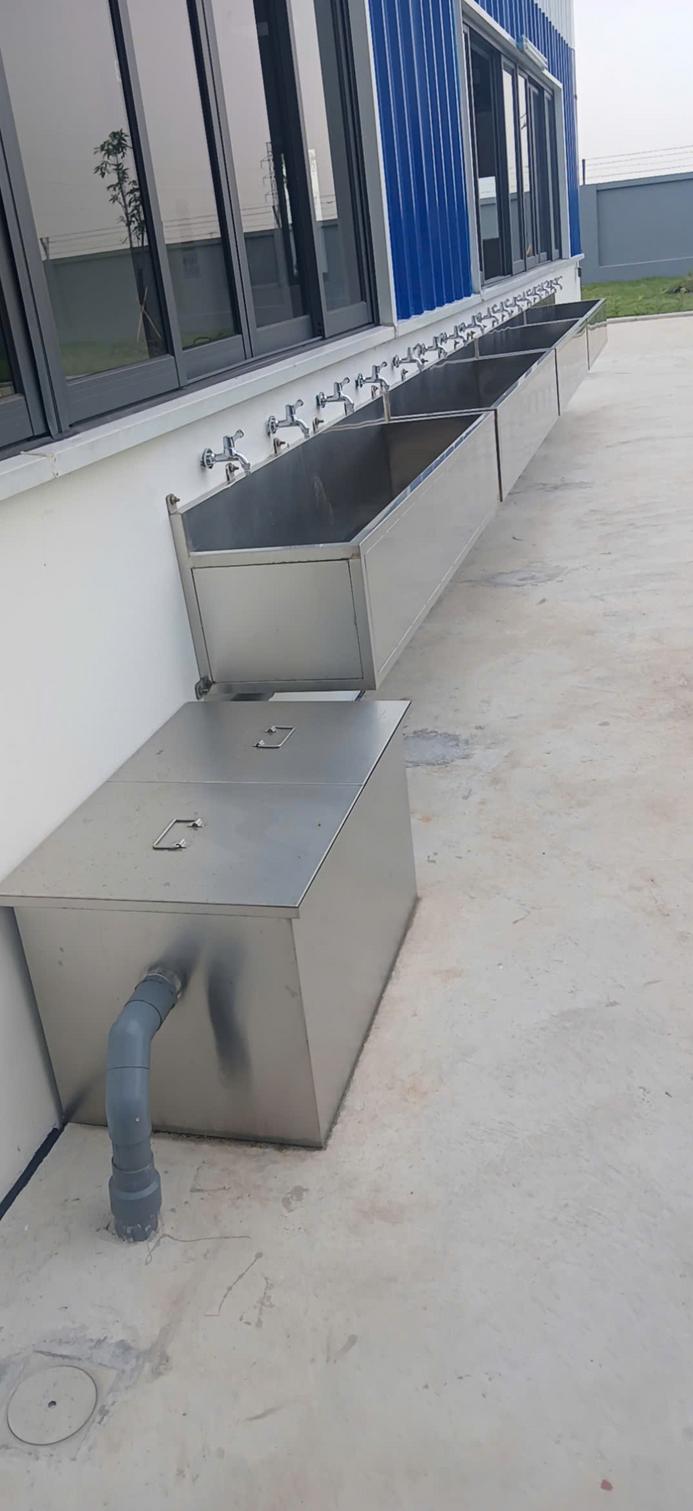 Chi tiết bộ bàn ghế inox 430 cho dự án CÔNG TY TNHH CÔNG NGHIỆP V POWER - Cơ Khí Đại Việt