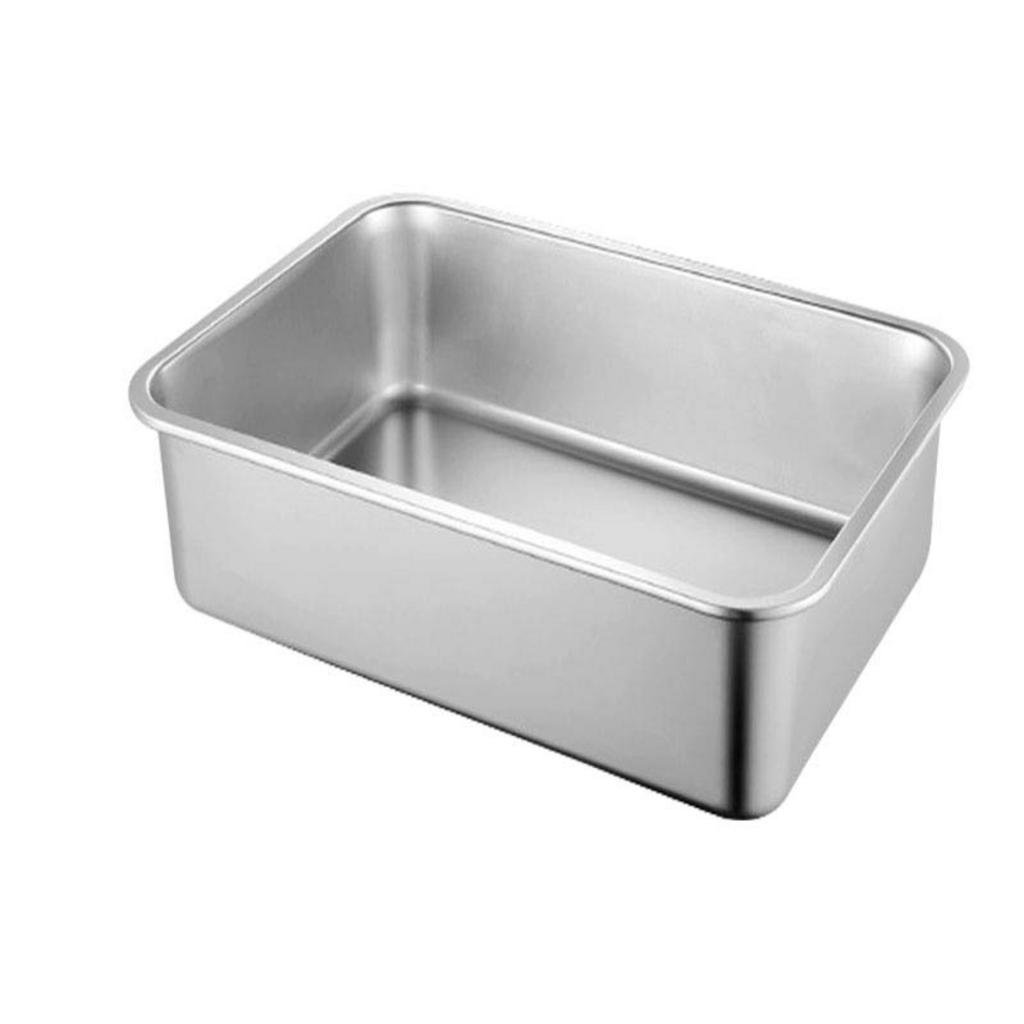 Inox SUS 304 dày 1 mm giúp khay bền, an toàn thực phẩm và dễ vệ sinh.