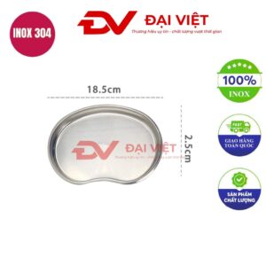 Khay quả đậu inox 18.5x2.5cm