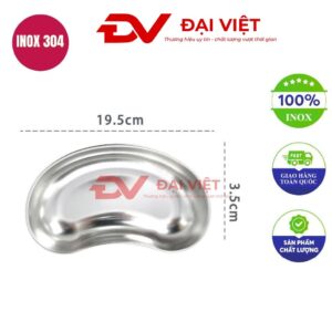 Khay quả đậu inox 19.5x3.5cm