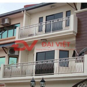 Lan can inox tầng 2