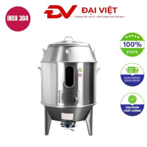 Lò quay vịt inox bằng gas 90