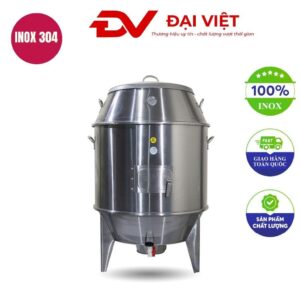 Lò quay vịt inox bằng than 90
