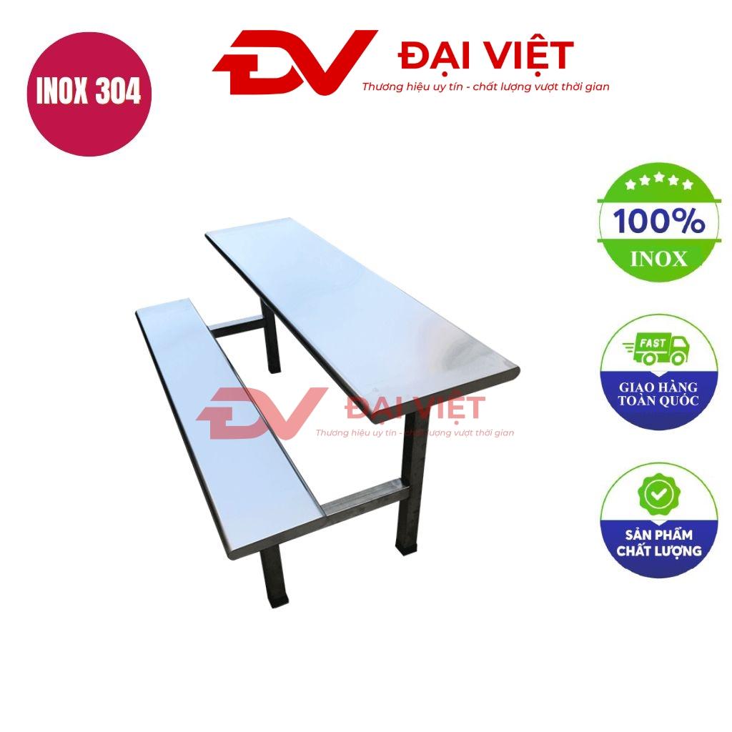 Mẫu ghế băng cho công nhân inox 304 bền sạch, phù hợp khu nghỉ ca và nhà ăn công nhân.