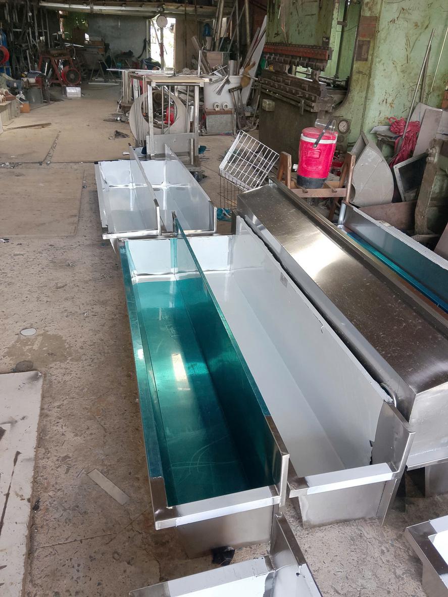 Chi tiết bát treo inox của bồn rửa tay - Dự án CÔNG TY TNHH ĐẦU TƯ PHÁT TRIỂN HOÀNG HẢI PHÁT - Cơ Khí Đại Việt