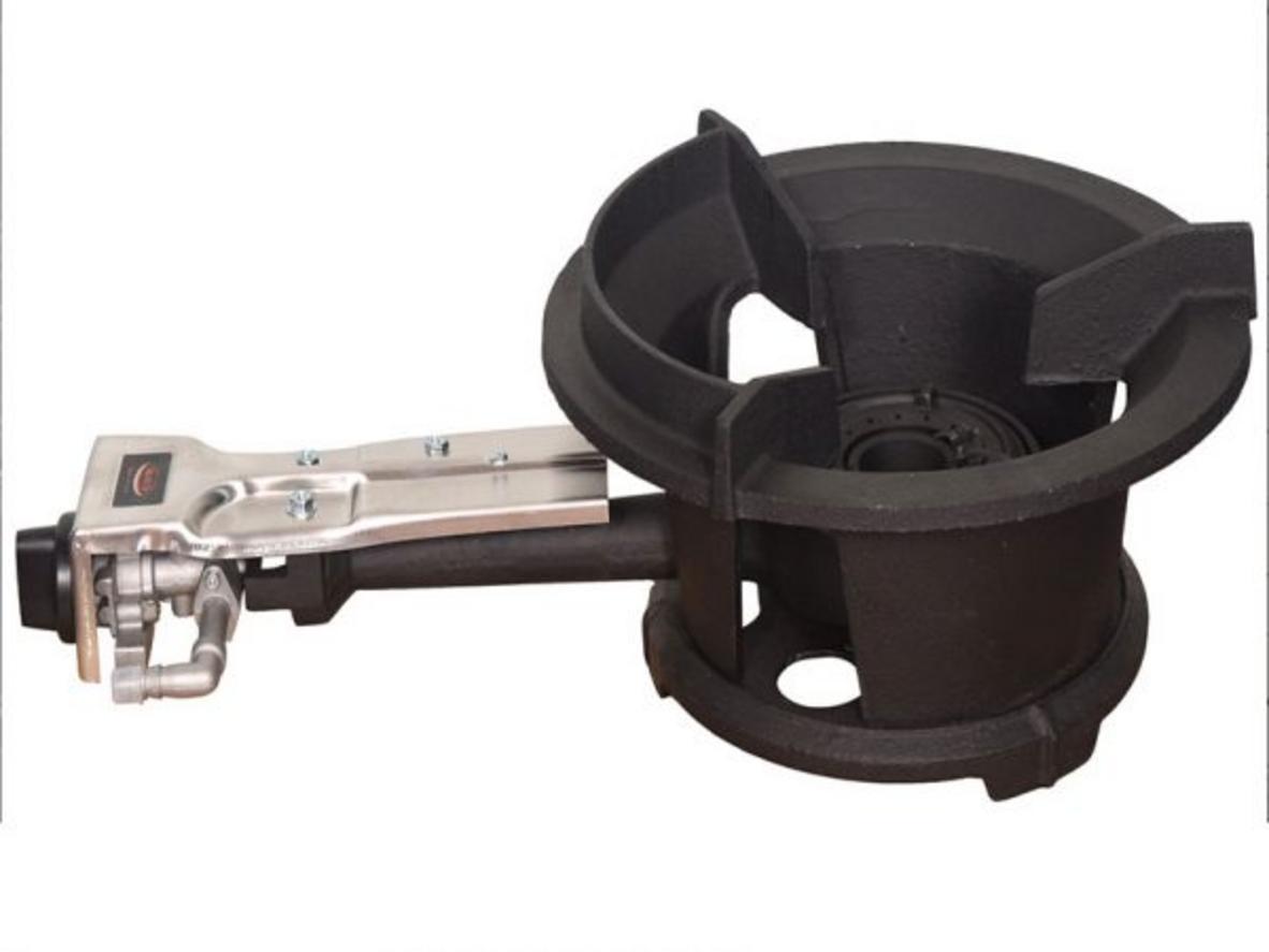 Chi tiết WINDO 6NEW: gang đúc nguyên khối, đánh lửa Magneto và 2 vòng lửa cho hiệu suất nấu ổn định.