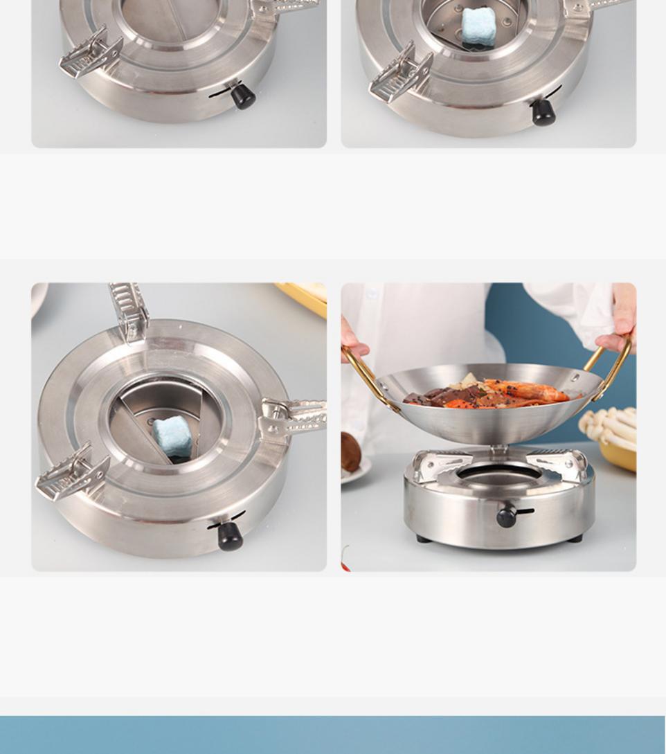 Mối hàn TIG chắc chắn bảo vệ thân bếp không bị biến dạng bởi nhiệt.