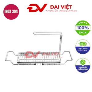 kệ inox gác bồn rửa chén