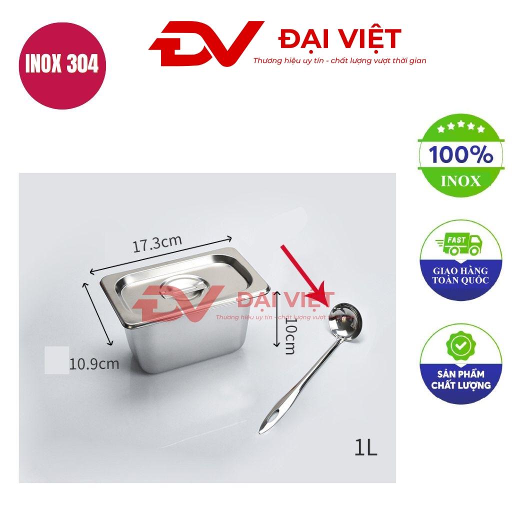 khay đựng gia vị inox 17.3x10.9x10cm