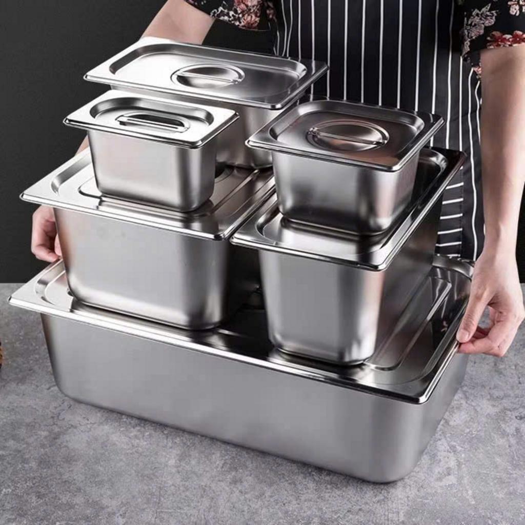 Cơ Khí Đại Việt cung cấp khay ăn cơm inox 3 ngăn 20x17x3.2cm từ xưởng sản xuất trực tiếp.
