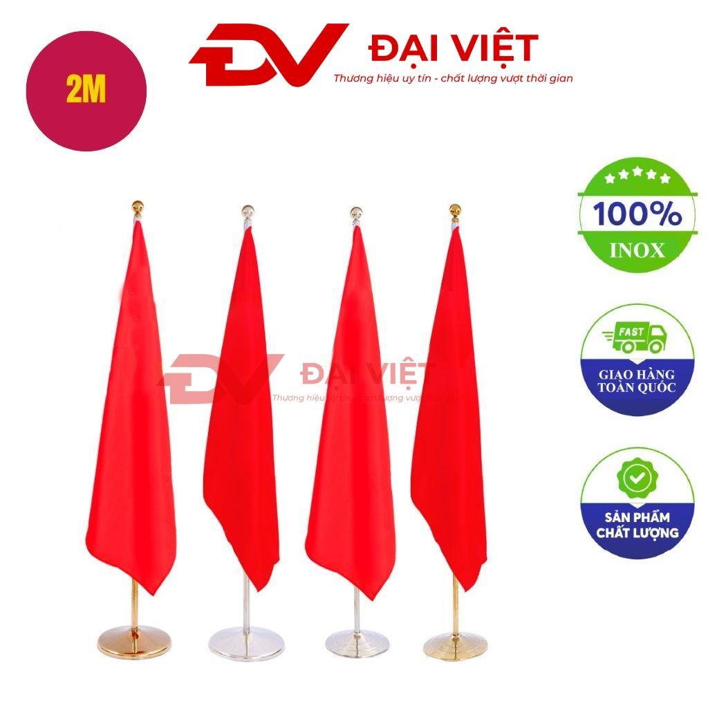 Cột cờ inox cao 2m