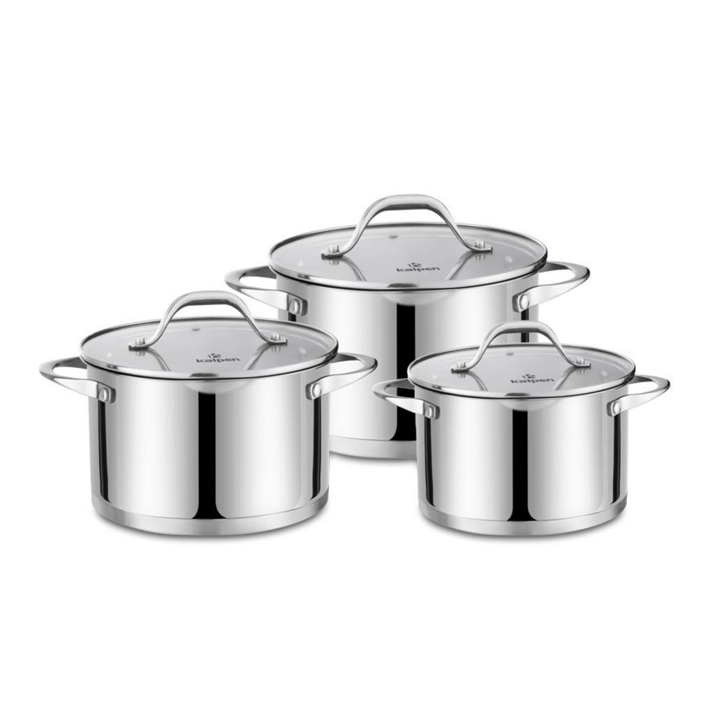 Đáy inox 304 kết hợp lớp nhiễm từ bên ngoài