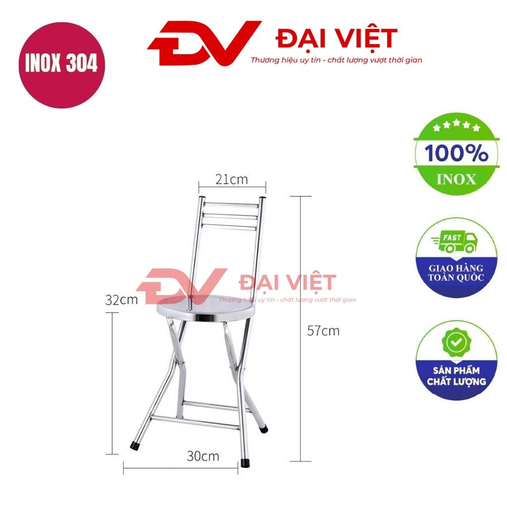 ghế dựa inox 30x76cm