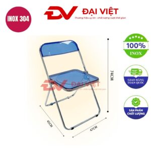 ghế dựa inox 47x45x71cm