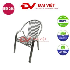 ghế dựa inox 56x52x81cm
