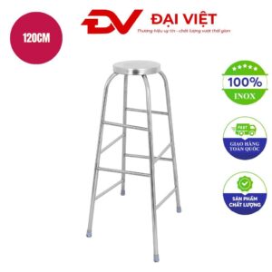 Ghế thắp nhang inox phi 32 cao 1m2