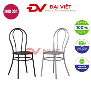 ghế tựa lưng inox 35x40x86cm