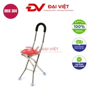 ghế xếp inox 21x87cm