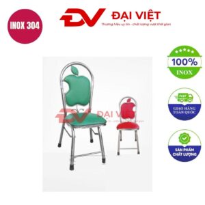 ghế xếp inox bọc nệm GC30