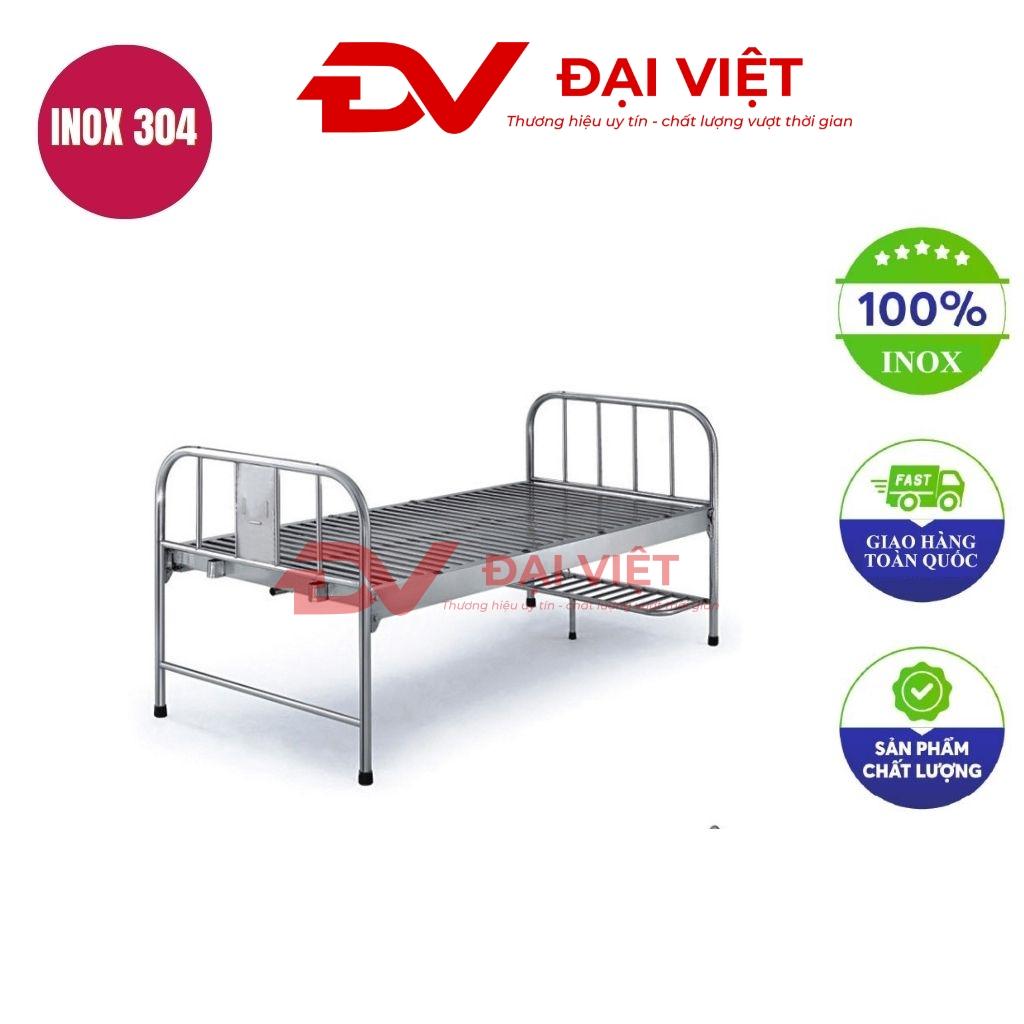Giường bệnh inox 2000x900x485mm