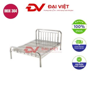 Giường bệnh inox 2020x900x850mm