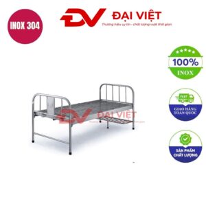 Giường bệnh viện inox 2000x900x550mm