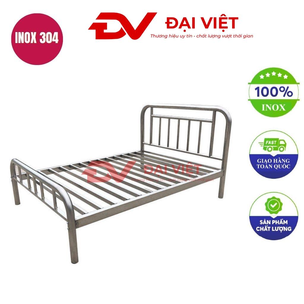 Giường inox 1m2x2m