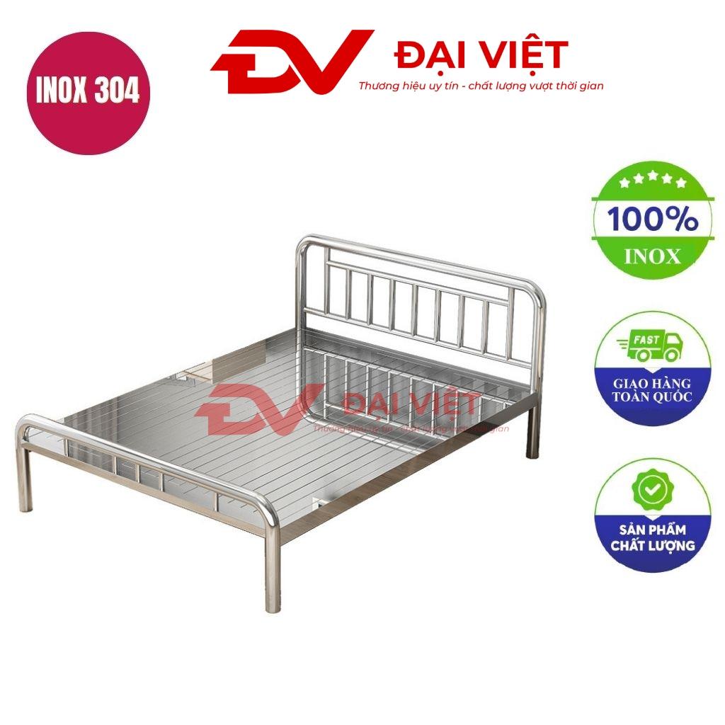 Giường inox 1m5x2m