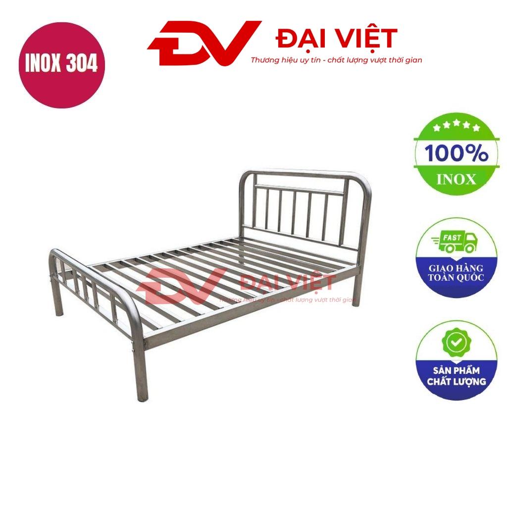 Giường inox 1m6x2m