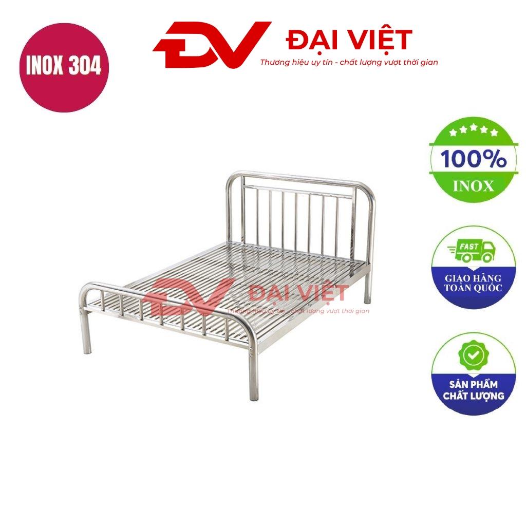 Giường inox 1m8x2m