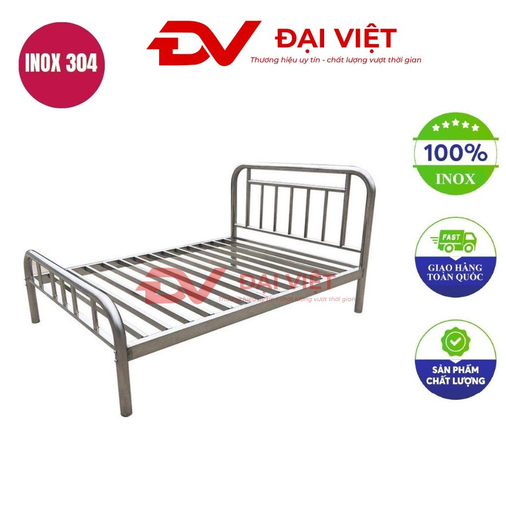 Giường inox 1mx2m