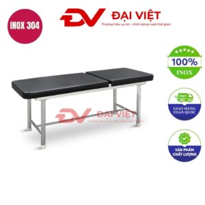 Giường khám bệnh inox 1900x800x600mm