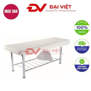 Giường massage inox 1830x700x600mm