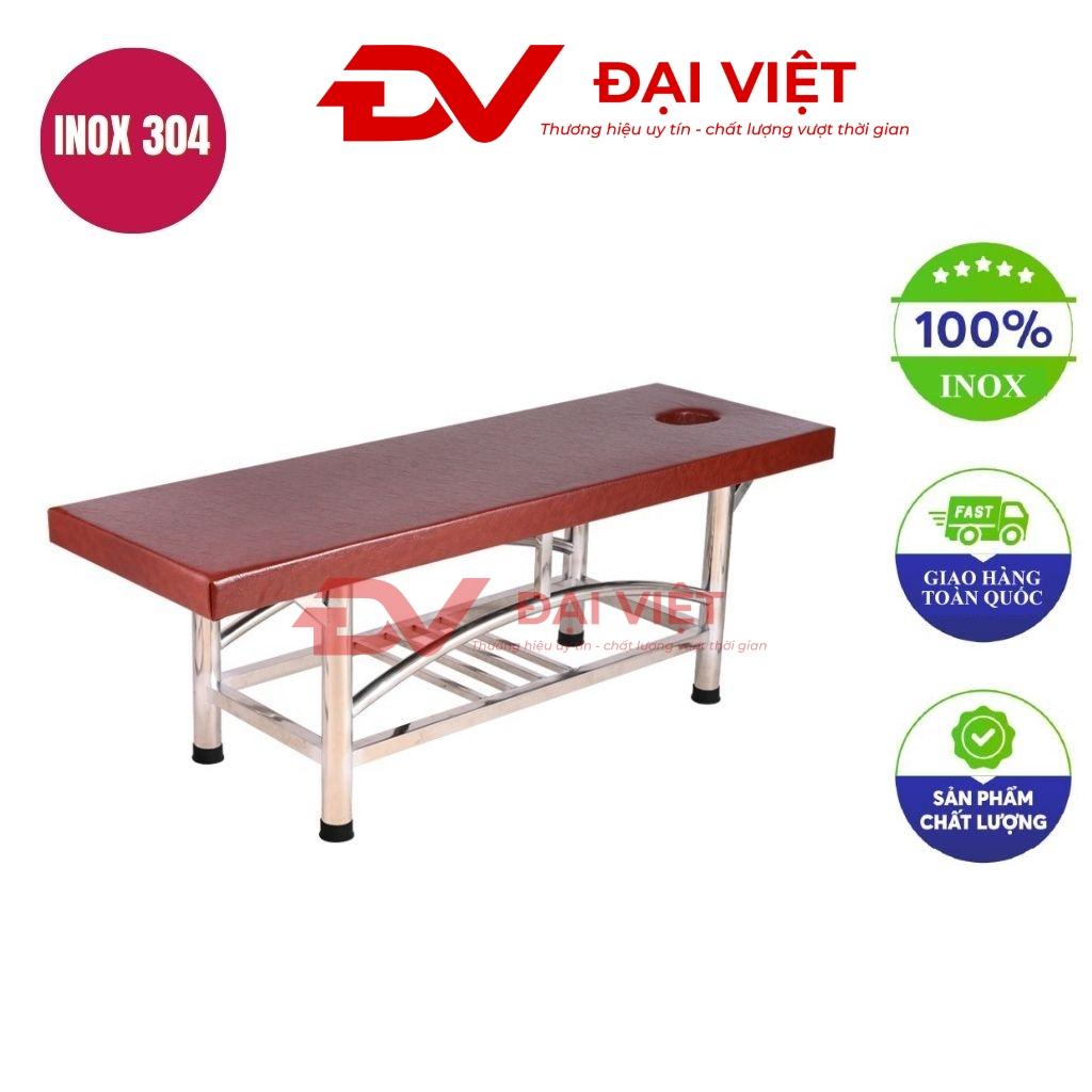 Giường massage inox 1850x700x650mm