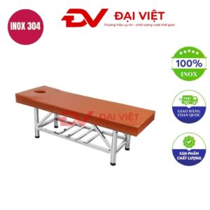 Giường massage inox 1880x600x600mm