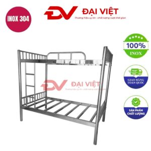 Giường tầng inox 0.9mx1.93m