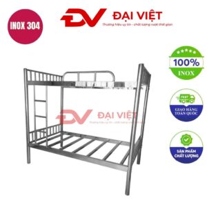 Giường tầng inox 0.9mx2m