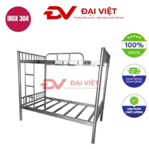 Giường tầng inox 1.5mx1.93m