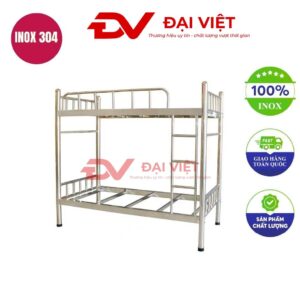 Giường tầng inox 1500x2000mm