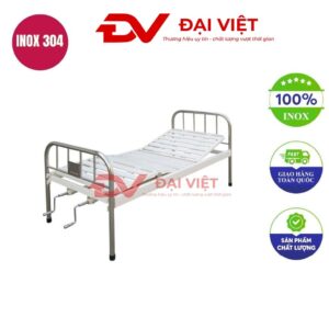Giường y tế inox 2100x900x500