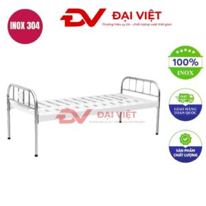 Giường y tế inox 2150x900x500mm