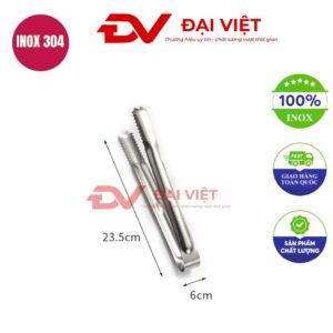 kẹp gắp đá inox 23.5cm