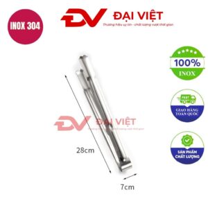 kẹp gắp đá inox 28cm