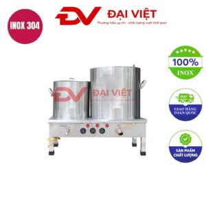 Bộ nồi nấu phở mâm nhiệt 20L- 50L điện liền