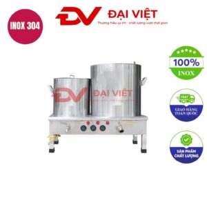 Bộ nồi nấu phở thanh nhiệt 20L- 70L điện liền