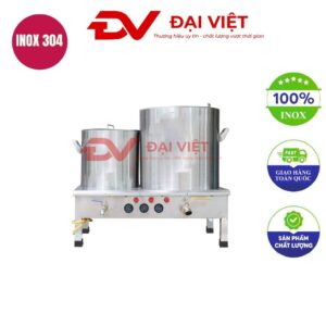 Bộ nồi nấu phở thanh nhiệt 20L- 80L điện liền
