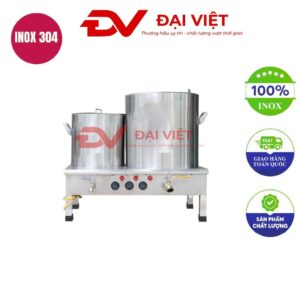 Bộ nồi nấu phở thanh nhiệt 30L- 60L điện liền